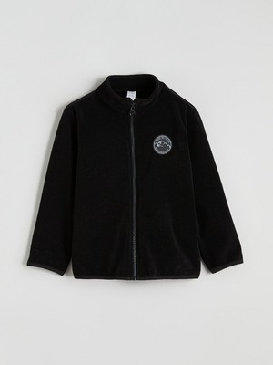 Lc Waikiki Yeni Sezon Kolej Yaka Basic Uzun Kollu Erkek Çocuk Fermuarlı Sweatshirt