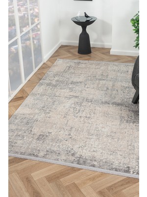 Konfor Halı Notta 1121 Bej Yumuşak Dokulu Salon Mutfak Koridor Oturma Odası Dokuma Makine Halısı