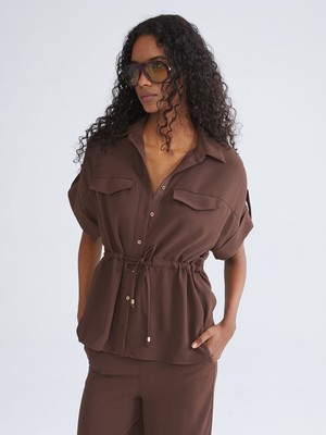 Lc Waikiki Yeni Sezon Büzgülü Kadın Gömlek