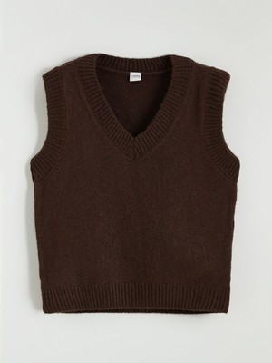 Lc Waikiki Yeni Sezon V Yaka Kız Çocuk Triko Süveter