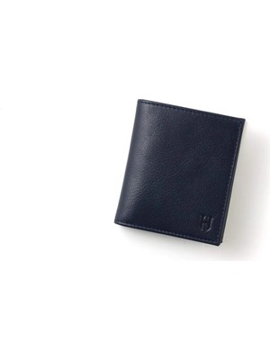 Helmbrook London Colin Erkek Lacivert Deri Cep Tasarım Çok Bölmeli Rfid Korumalı Cüzdan