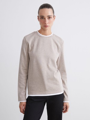 Lc Waikiki Yeni Sezon Bisiklet Yaka Kadın Sweatshirt