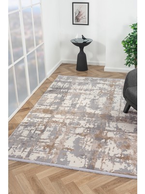 Konfor Notta 1100 Bej Yumuşak Dokulu Salon Mutfak Koridor Oturma Odası Dokuma Makine Halısı