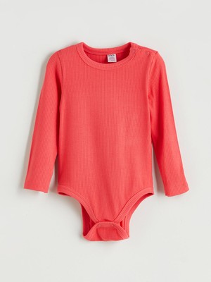 Lc Waikiki Yeni Sezon Bisiklet Yaka Basic Kız Bebek Çıtçıtlı Body