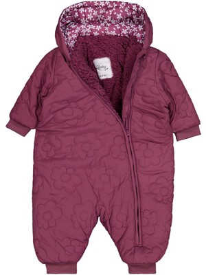 Civil Baby Çiçek Kapitone 6-18 Ay Astronot - Lila 12-18 Ay