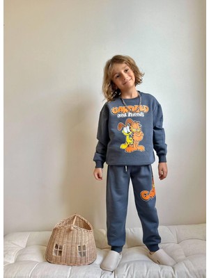 Yiğit Butik Karakter Desenli Erkek Çocuk Alt Üst Takım