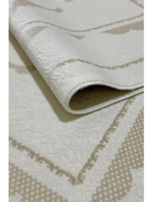 Andromeda Tuğran , Ipeksi Viskon Triko Akrilik Dokuma Bergama Oturma Odası ve Salon Halısı