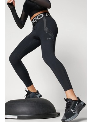 Nike Pro Sculpt Dri-Fit 7/8 Training Women Black Tight Kadın Antreman Tayt Siyah