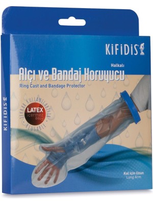Kifidis 2101 Halkalı Alçı ve Bandaj Koruyucu (Kol Için Uzun)