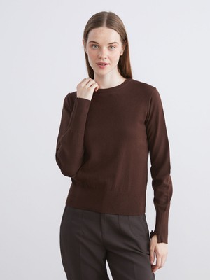 Lc Waikiki Yeni Sezon Bisiklet Yaka Kadın Triko Kazak