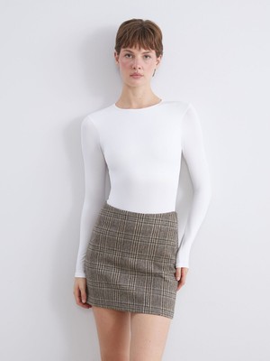 Lc Waikiki Yeni Sezon Bisiklet Yaka Kadın Body