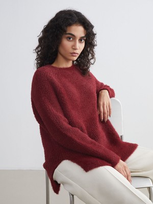 Lc Waikiki Yeni Sezon Bisiklet Yaka Kadın Triko Tunik