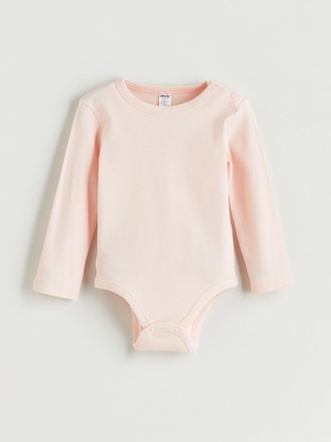 Lc Waikiki Yeni Sezon Bisiklet Yaka Kız Bebek Çıtçıtlı Body