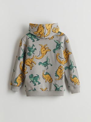 Lc Waikiki Yeni Sezon Kapüşonlu Baskılı Erkek Çocuk Sweatshirt