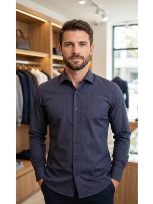 Nobility Erkek %100 Pamuk Gömlek