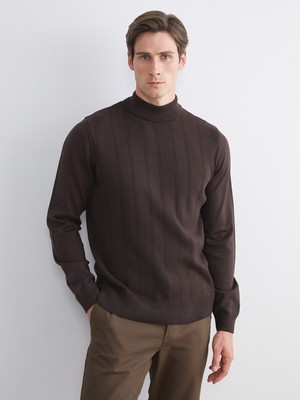 Lc Waikiki Yeni Sezon Yarım Balıkçı Yaka Erkek Triko Kazak