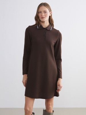 Lc Waikiki Yeni Sezon Polo Yaka Mini Elbise