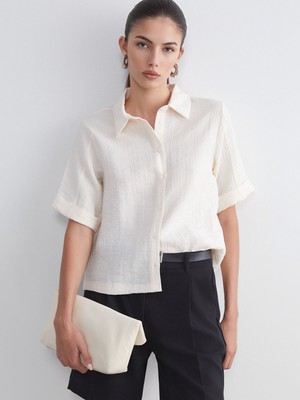 Lc Waikiki Yeni Sezon Dokulu Kadın Gömlek