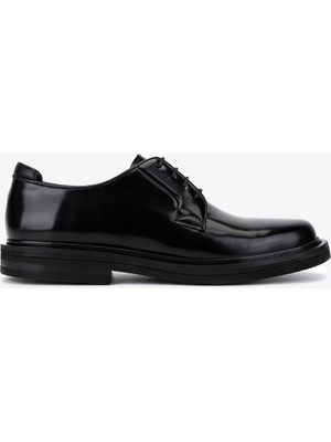 Valmenti Erkek Hakiki Deri Siyah Açma Klasik Ayakkabı 183 44154 Erk Ayk SK25-26 Sıyah Acma