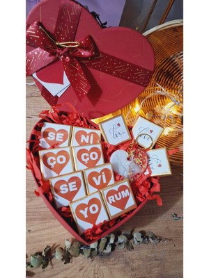 Mynil Kalpli Çikolata Kutusu Sevgiliye Hediye Özel Günler