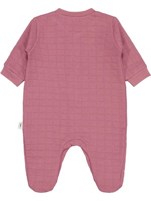 Civil Baby 96 Nakışlı 1-9 Ay Tulum - Pembe 6-9 Ay