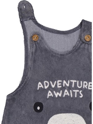 Civil Baby Adventure Awaıts Nakışlı Badili 6-18 Ay Slopet - Gri 18-24 Ay