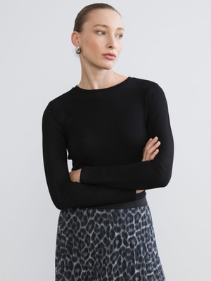 Lc Waikiki Yeni Sezon Bisiklet Yaka Kadın Body