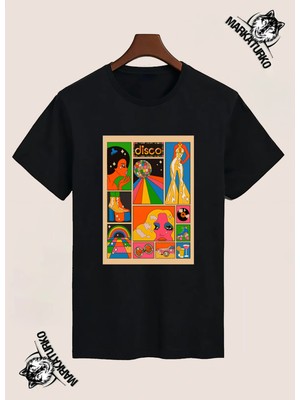MarkaTurko Disco Özel Tasarım Süplimasyon Baskı Tshirt