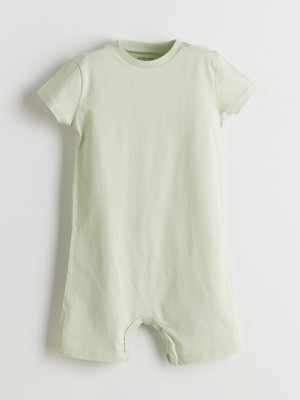 Lc Waikiki Yeni Sezon Bisiklet Yaka Basic Erkek Bebek Tulum