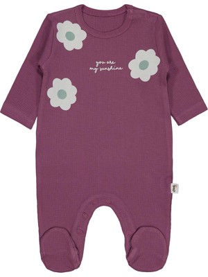 Civil Baby My Sunshine Baskılı 1-9 Ay Tulum - Pembe 9-12 Ay