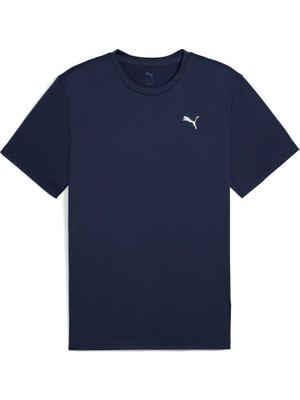 Puma Tad Ess Solid Cat Lc Erkek Lacivert Antrenman T-Shirt.98