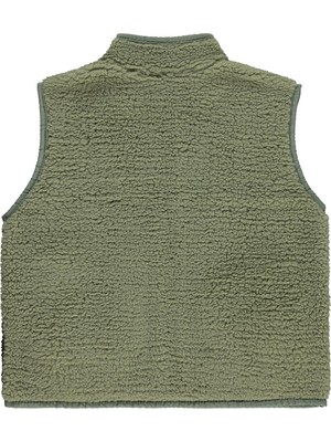 Civil Boys Mikro Cepli Fermuarlı 6-9 Yaş Yelek - Haki 7-8 Yaş