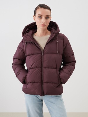 Lc Waikiki Yeni Sezon Kapüşonlu Kadın Şişme Mont