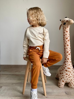 Seftex Erkek / Kız Çocuk Jogger Eşofman Altı Cepli Paçası Kaşkorseli