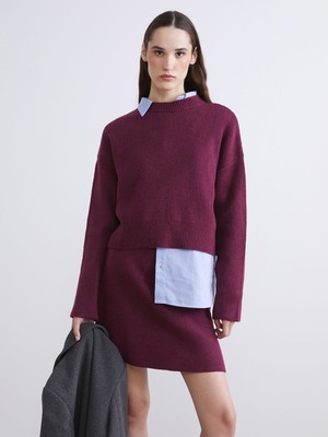 Lc Waikiki Yeni Sezon Bisiklet Yaka Oversize Kadın Triko Kazak