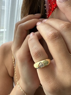 Serçe Parmak Yüzüğü