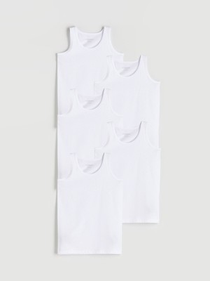 Lc Waikiki Yeni Sezon Bisiklet Yaka Erkek Çocuk Atlet 5'li