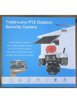 Acme AC-5051 10XZOOM 4g Solar Kamera Polisçakarlı 3 Kameralı