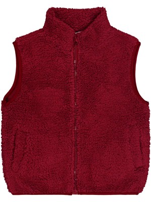 Civil Boys Cepli Fermuarlı 2-5 Yaş Yelek - Bordo 2-3 Yaş