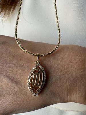 Allah Yazılı Kolye Ucu