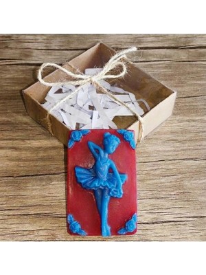 Ne Verelim Size Dekoratif Sarı Balerin Figürlü Butik Sabun - Dans Eden Kız Tasarımlı Kokulu Hediyelik