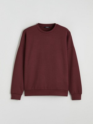 Lc Waikiki Yeni Sezon Bisiklet Yaka Oversize Kadın Sweatshirt