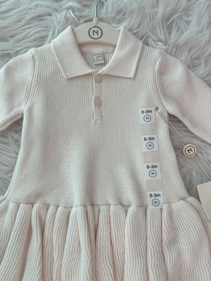 Nipperland-Mini Clouds Kıds-Kız Bebek Polo Elbise