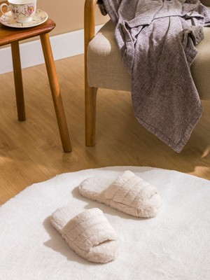 Lc Waikiki Yeni Sezon Kadın Pelüş Ev Terliği