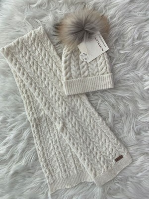 Nipperland-Bebek Yün Şapka ve Atkı