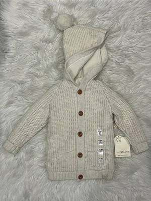 Nipperland-Mini Clouds Kids-Erkek Bebek Kapüşonlu Hırka