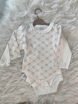 BabyCosy Organic Wear Babycosy-Mini Clouds Kids-Kız Bebek Organik 2'li Bady