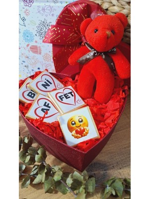 Mynil Beni Affet Konsept Kalpli Çikolata Kutusu