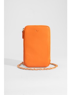 Daphmin Laurel Plus - Hakiki Deri Büyük Boy Telefon Çantası