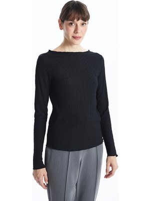 Lc Waikiki Yeni Sezon Bisiklet Yaka Dokulu Kadın Body